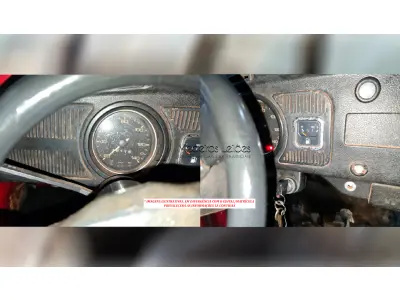 LOTE 003 - FUSCA 1300 - ANO 1976 VERMELHO